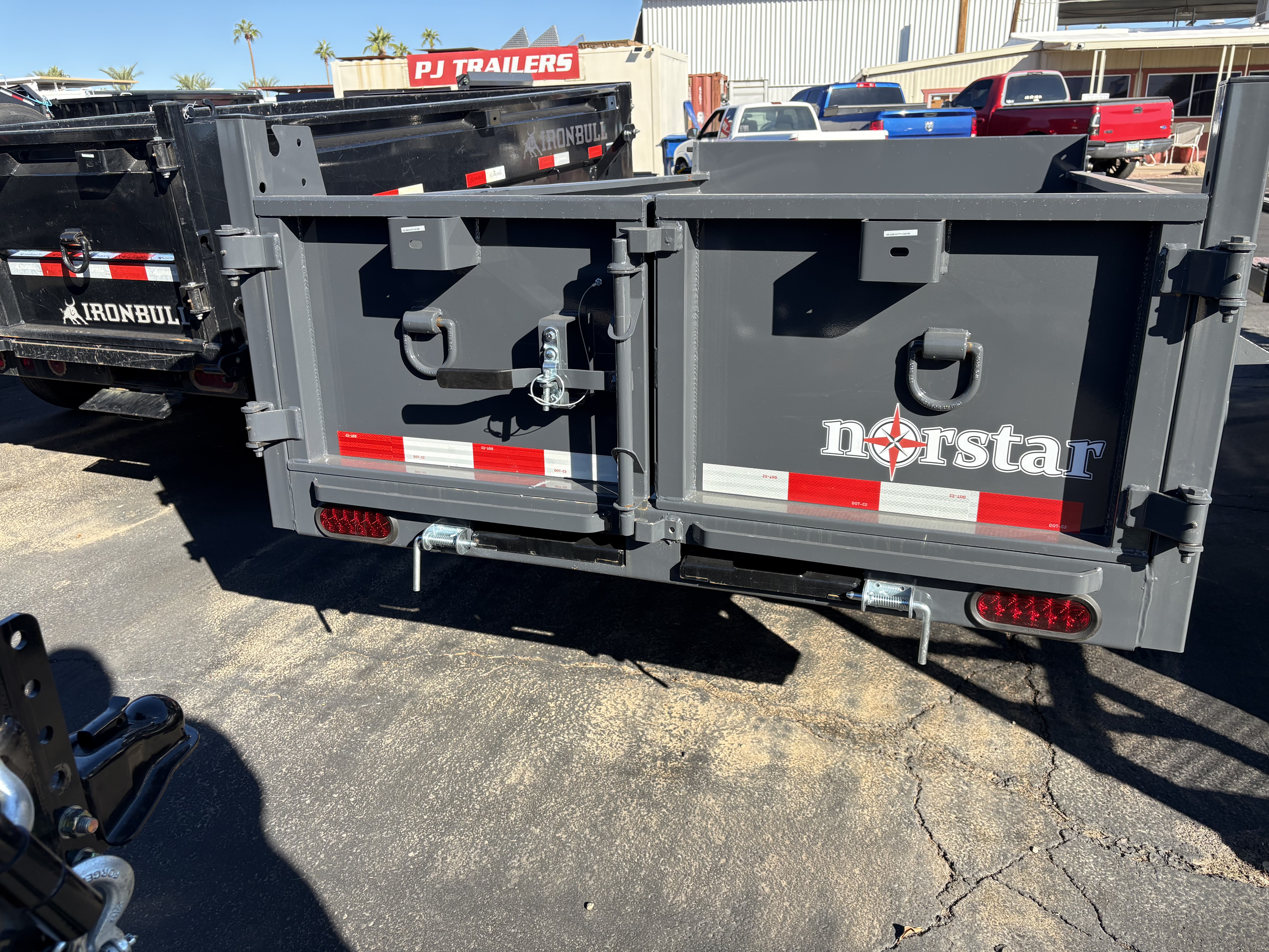 Norstar 10x60 Norstar Single Axle Dump, 5.2K GVWR, 20" Sides - Stock #NST1266 - Image 3 of 3