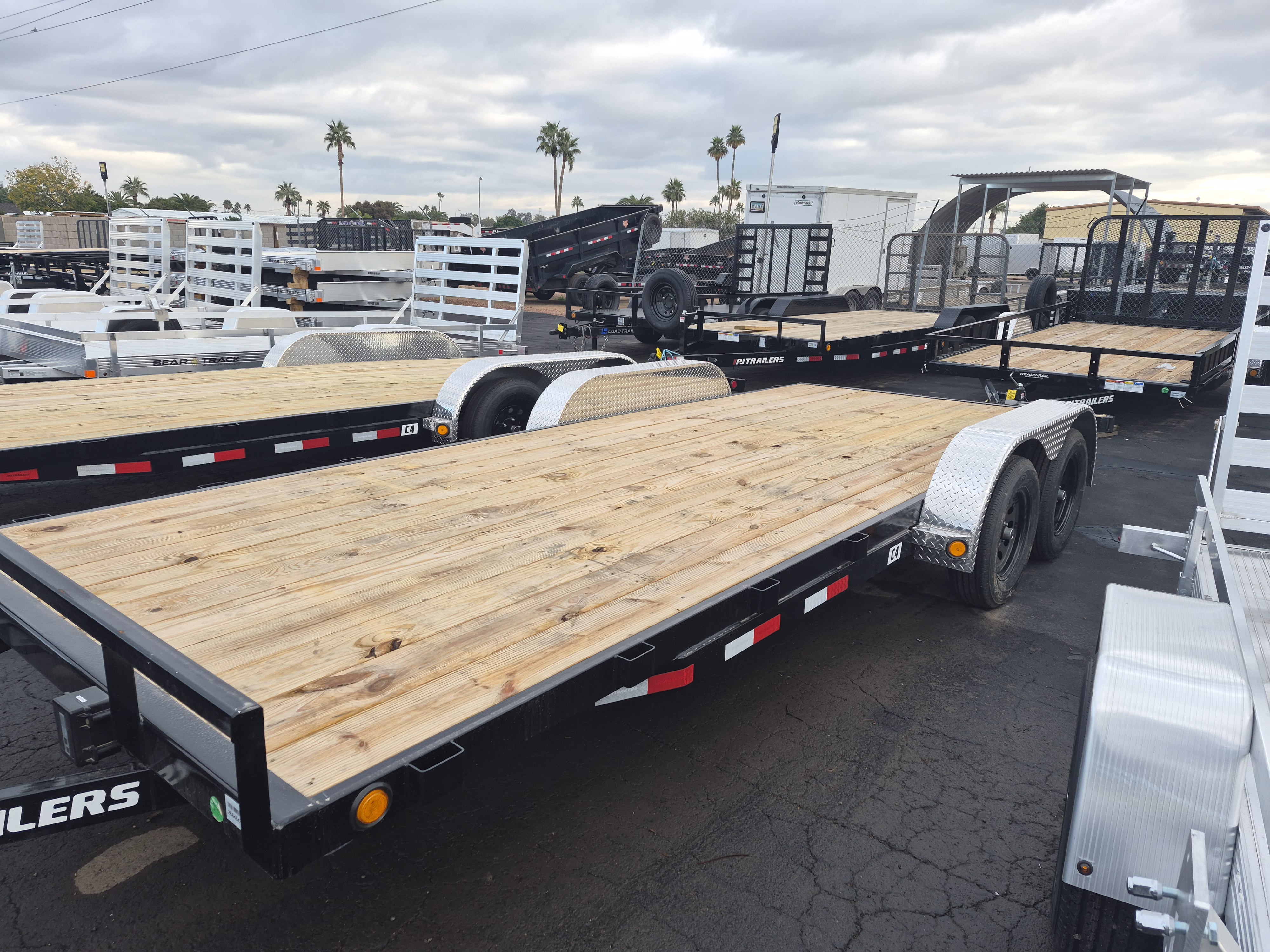 PJ Trailers 20'x83" Car Trailer (C4)