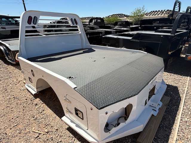 Norstar Truck Bed Norstar Truck Bed Western Hauler (8'6" x 90"-56 CTA) w/ Bed Liner - Stock #NSTB064 - Image 1 of 4