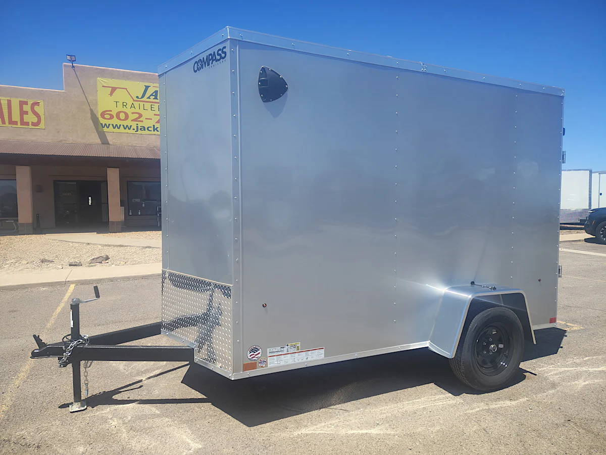 Compass 10x6 Indigo DLX, 3K GVWR, Ramp Door - Stock #CMP2890 - Image 1 of 4 Compass 10x6 Indigo DLX, 3K GVWR, Ramp Door - Stock #CMP2890 - Image 1 of 4