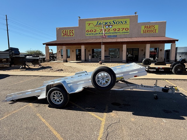 Aluma 15x80 All Aluminum, 4K GVWR, Single Axle (8015TILT-S-EL) - Stock #ALU309 - Image 1 of 11