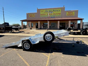 Aluma 15x80 All Aluminum, 4K GVWR, Single Axle (8015TILT-S-EL)