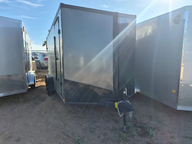 Stealth 7'x16' Enclosed Cargo Trailer w/ Rear Ramp Door
