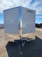 Compass 20x8.5 Jasper SE Car Hauler, 10K GVWR, Ramp Door, A/C, White Wall / Ceiling, RTP Floor Stock #CMP2758 - Thumbnail 4