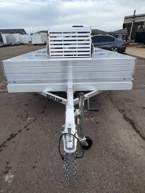 Aluma 12x68 All Aluminum, 3K GVWR, Single Axle, (6812H-ESA-S-TG) - Stock #ALU323 - Image 3 of 5