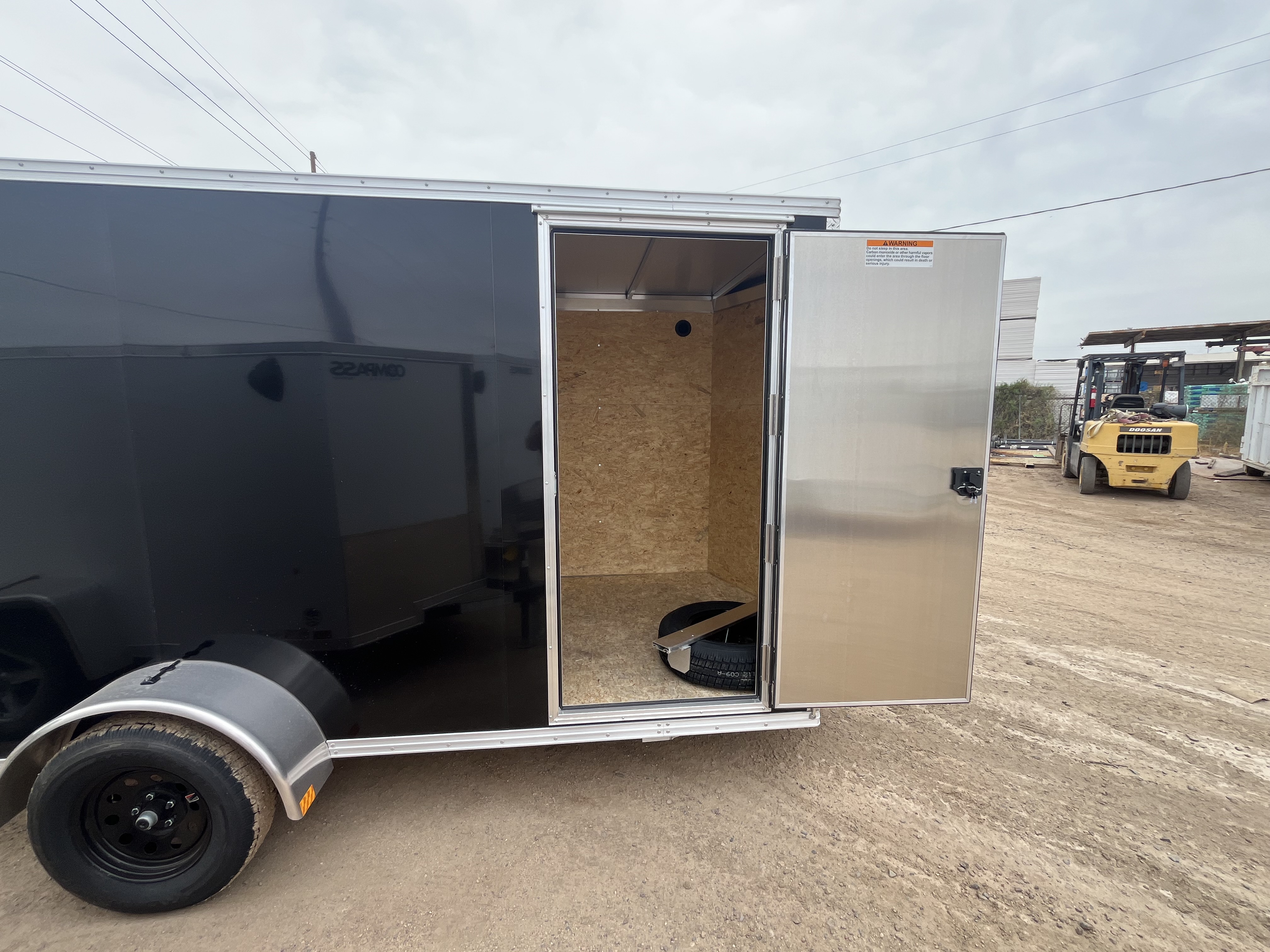 Alcom 12x6 All Aluminum NXT Enclosed, 3K GVWR, Limited Edition, Ramp Door - Stock #ALC238 - Image 4 of 9