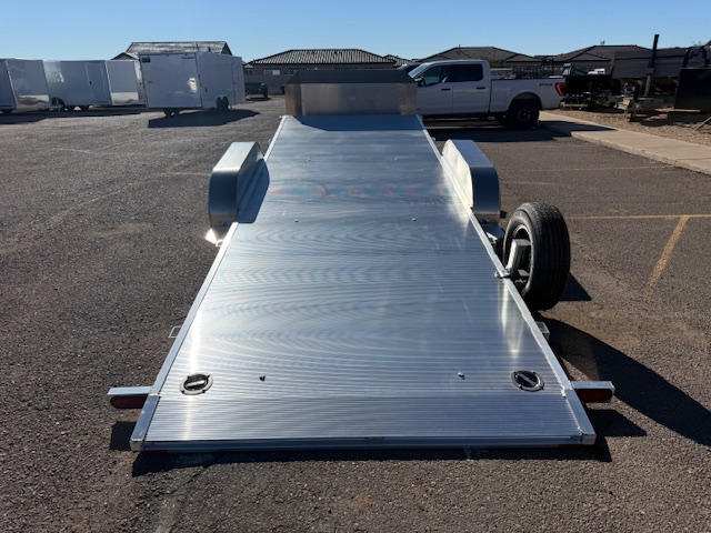 Aluma 20x82 All Aluminum, 10K GVWR, Tandem Axle, Tilt - 8220H-ANV-TILT-TA-EL - Stock #ALU263 - Image 2 of 7