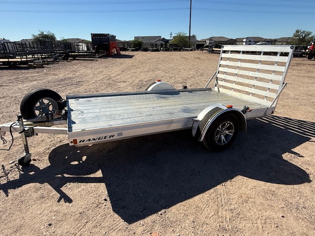 Alcom 12X72 Single Axle, Aluminum, 3K GVWR, Utility - Stock #USD6948 - Image 4 of 4