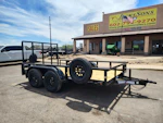 Texas Bragg 12x83 Utility Tandem Axle, 7K GVWR Stock #TXB007 - Thumbnail 1