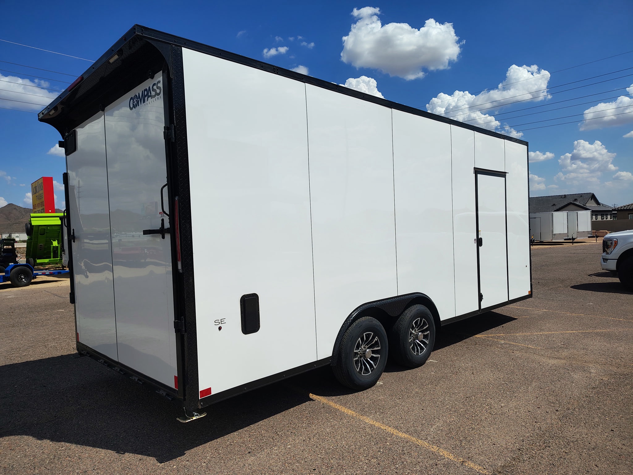 Compass 8.5'x20' Enclosed Cargo Trailer w/ Rear Ramp Door