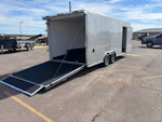 Compass 20x8.5 Jasper SE Car Hauler, 10K GVWR, Ramp Door, A/C, White Wall / Ceiling, RTP Floor Stock #CMP2658 - Thumbnail 5