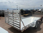 Aluma 15x80 All Aluminum, 4.25K GVWR, Single Axle, W/ Tailgate (8015S-EL-TG) Stock #ALU406 - Thumbnail 5
