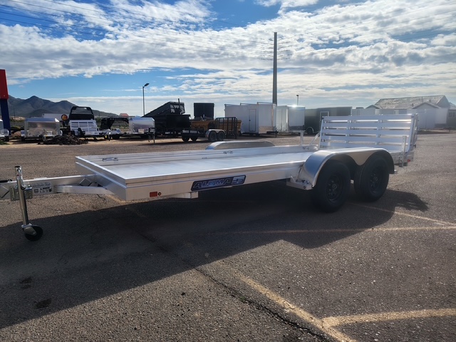 Aluma 16x78 All Aluminum, 7K GVWR, Tandem Axle (7816ESA-TA-EL-BT) - Stock #ALU319 - Image 2 of 8