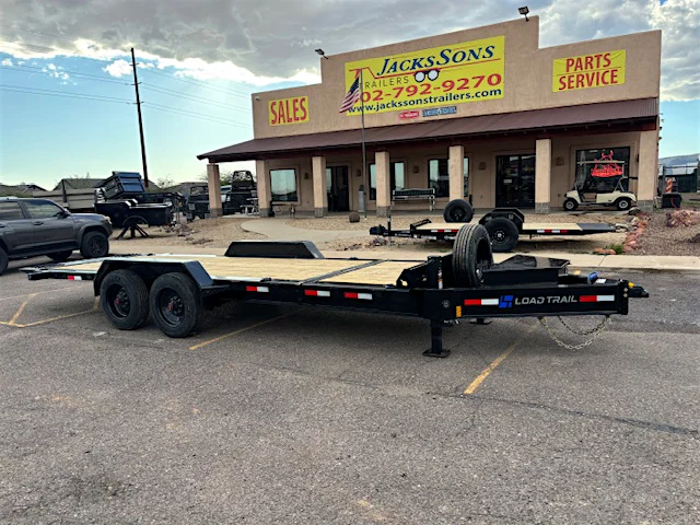 Load Trail 20x83 Tandem Axle, 20K GVWR, Gravity Tilt - Stock #LT959 - Image 1 of 8 Load Trail 20x83 Tandem Axle, 20K GVWR, Gravity Tilt - Stock #LT959 - Image 1 of 8