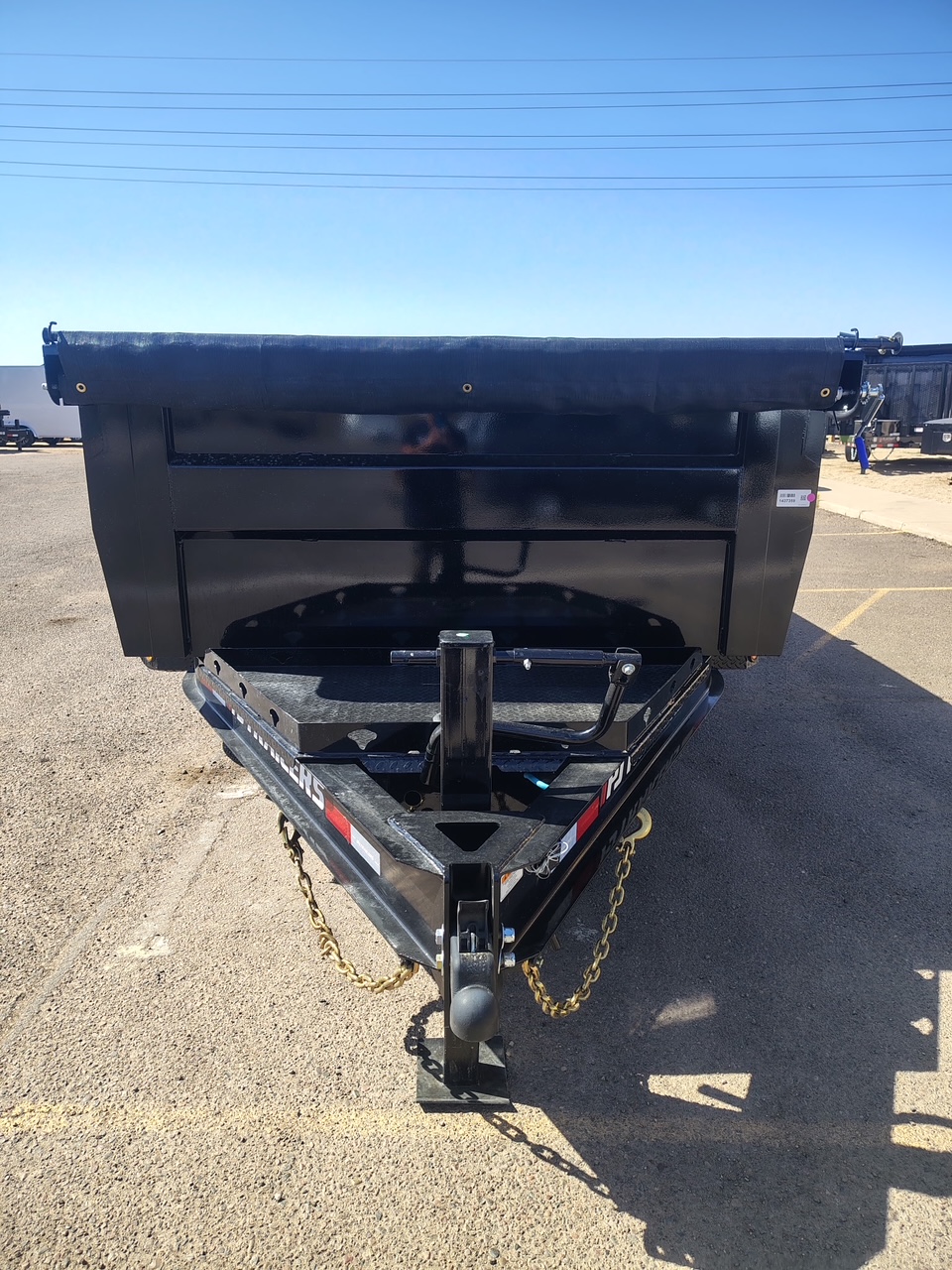P.J. Trailers 16x83 Tandem Axle, 15,400 GVWR, Low Pro Dump, 36" Sides, 14 Ply Tires - Stock #PJD1697 - Image 11 of 11
