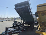 P.J. Trailers 16x83 Tandem Axle, 15,400 GVWR, Low Pro Dump, 24" Sides, 14 Ply Tires Stock #PJD1660 - Thumbnail 1