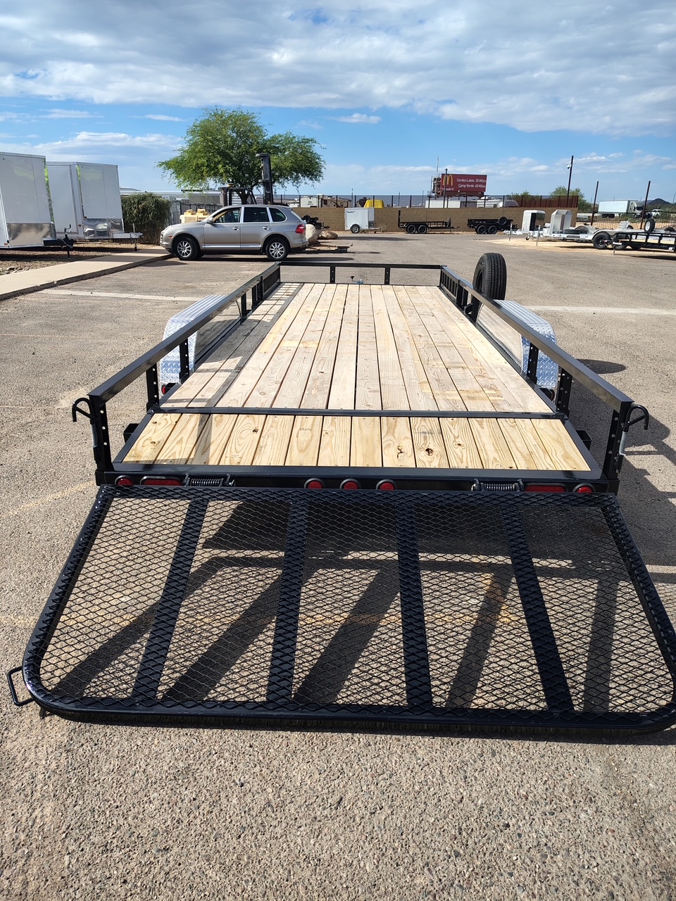 P.J. Trailers 20x83 Tandem Axle, 7K GVWR, Channel Utility - Stock #PPJ11182 - Image 6 of 9
