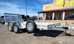 Aluma 14x80 All Aluminum, 8.5K GVWR, Tandem Axle, Straight Tailgate (8014TA-EL-TG-RTD) Stock #ALU372 - Thumbnail 4