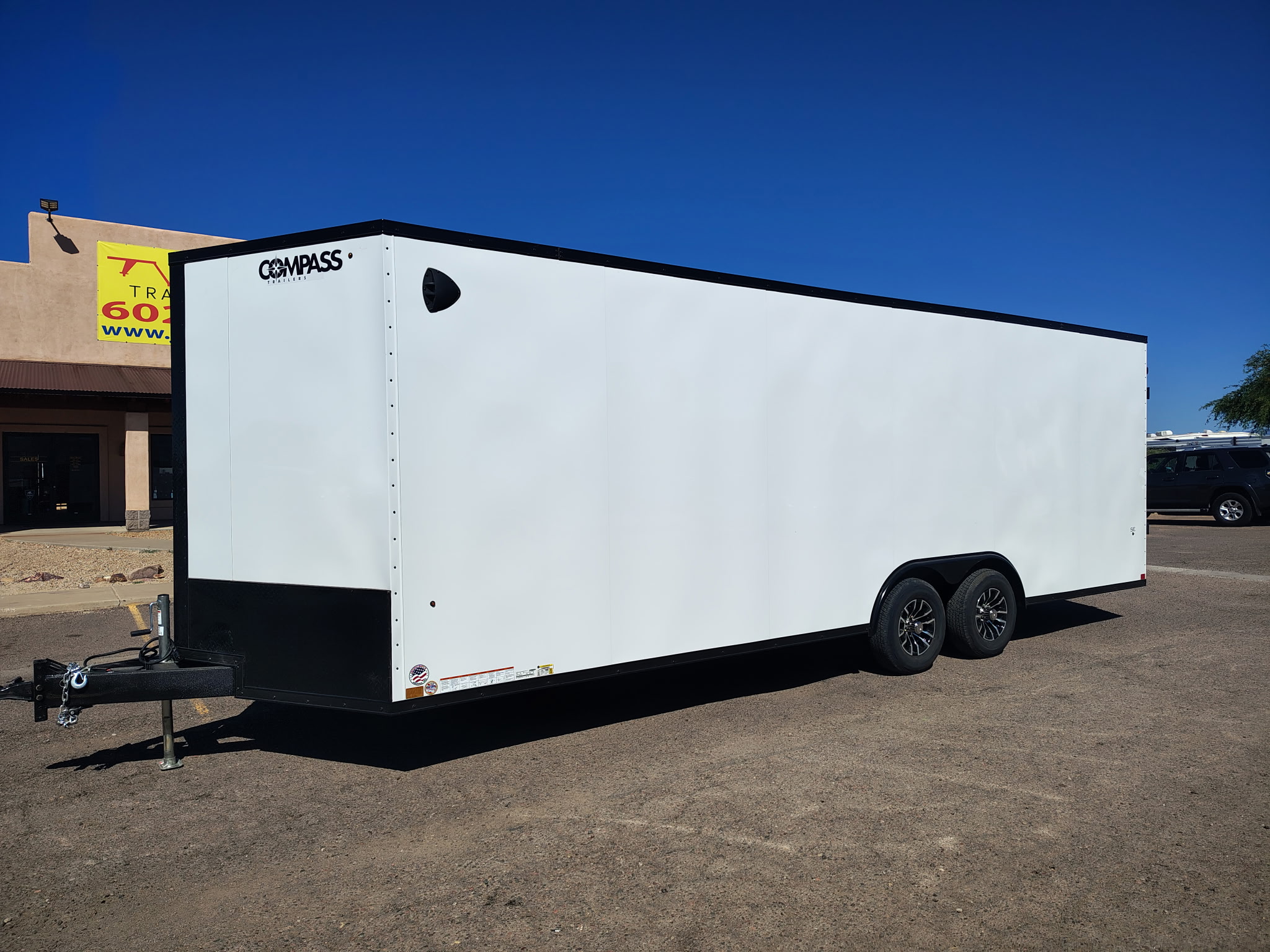 Compass 24x8.5 Jasper SE Car Hauler, 10K GVWR, Ramp Door - Stock #CMP2841 - Image 9 of 11