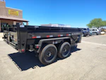 Norstar 12x72 IronBull Tandem Axle Dump, 15K GVWR, 24" Sides, Solar Charger Stock #NST1509 - Thumbnail 5
