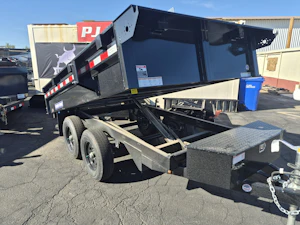 Sure-Trac 10x6 SD Deckover Dump, 7K GVWR