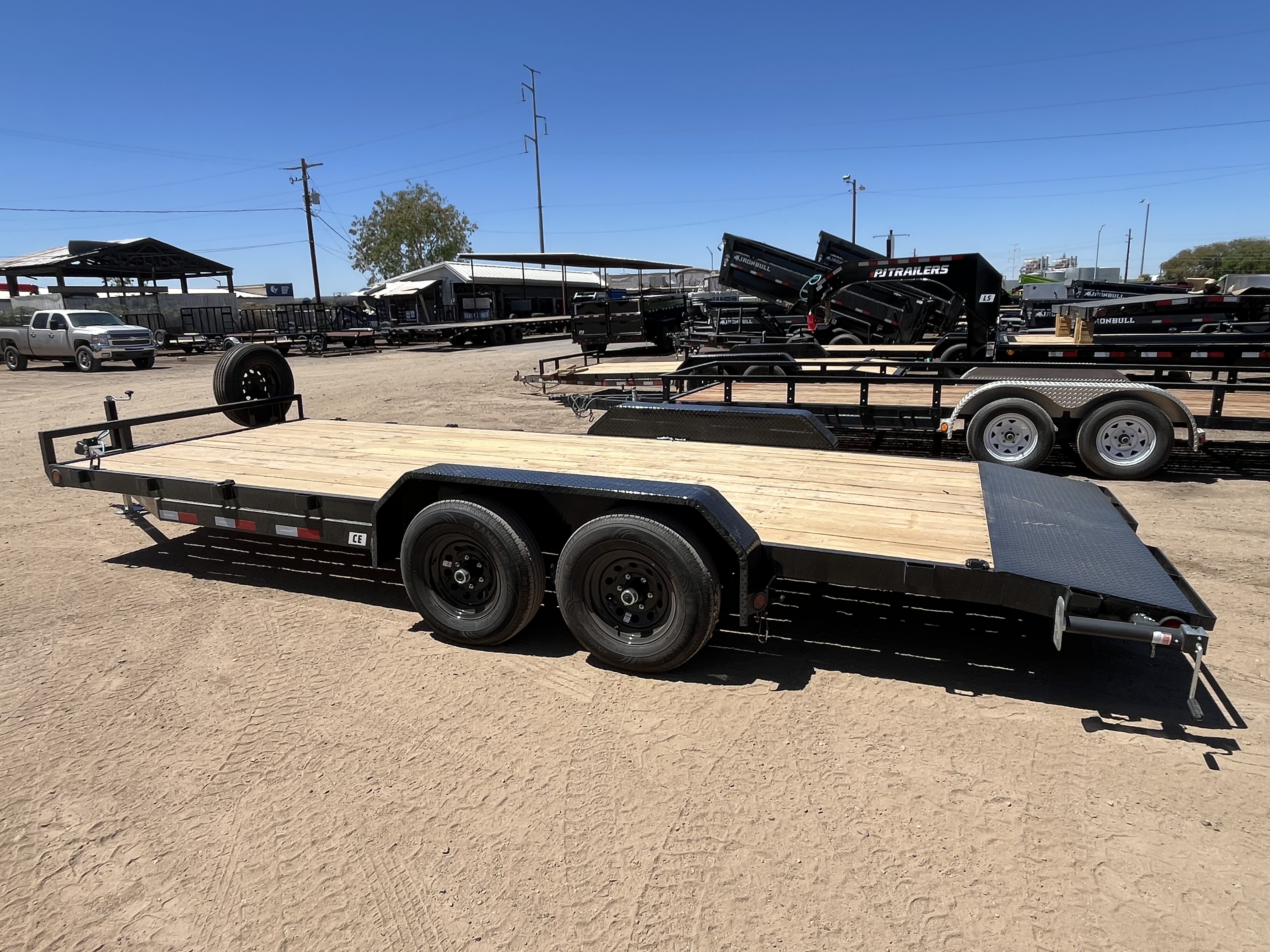 P.J. Trailers 20'x83" 5" Channel Equipment Trailer (CE) - Stock #PPJ11211 - Image 6 of 8