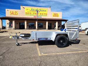 Aluma 8'x54" Aluminum Utility Trailer w/ Tailgate (548ESA)