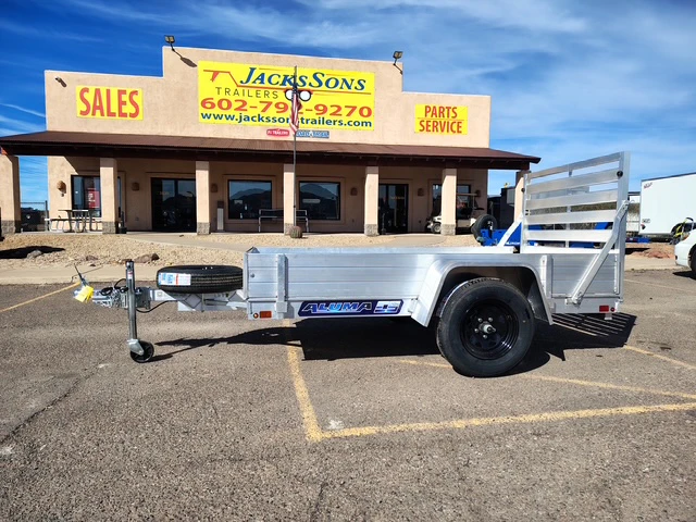 Aluma 8'x54" Aluminum Utility Trailer w/ Tailgate (548ESA)