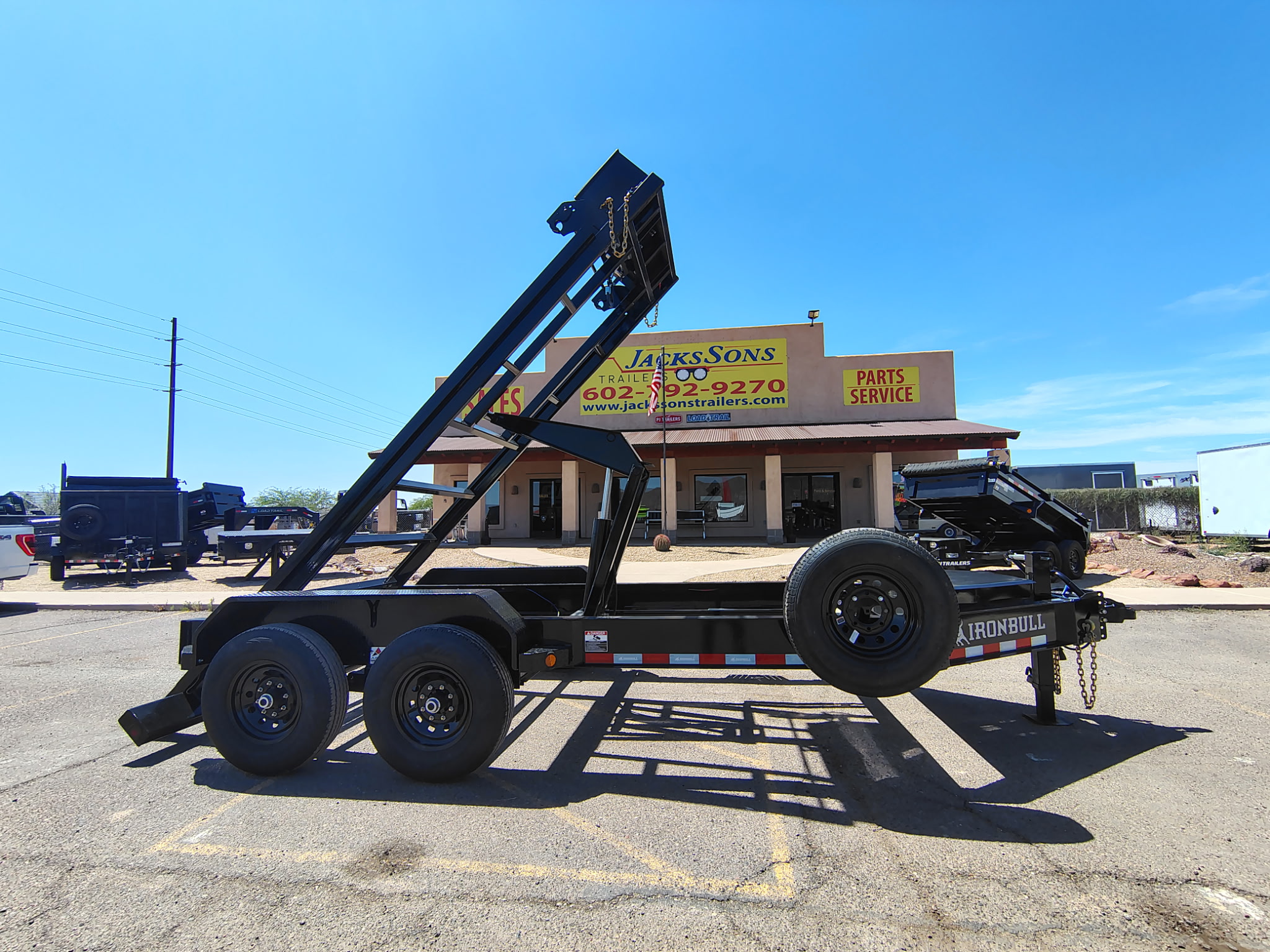 Norstar 16x83 Ironbull Tandem Axle, Roll Off Chassis, 15K GVWR - Stock #NST1441 - Image 6 of 10
