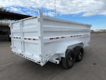 PJ Trailers 14x83 Tandem Axle, 15,400 GVWR, Low Pro Dump, 48" Sides Stock #PJD1708 - Thumbnail 7