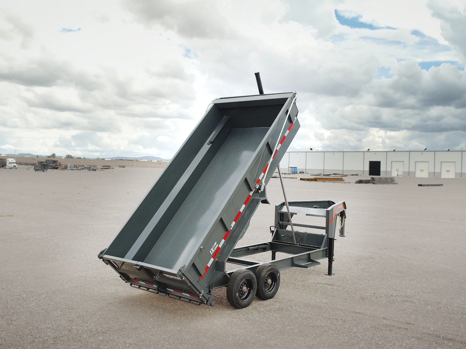 A-GDH — Gooseneck 20K Heavy Duty Dump Trailer - Image 8