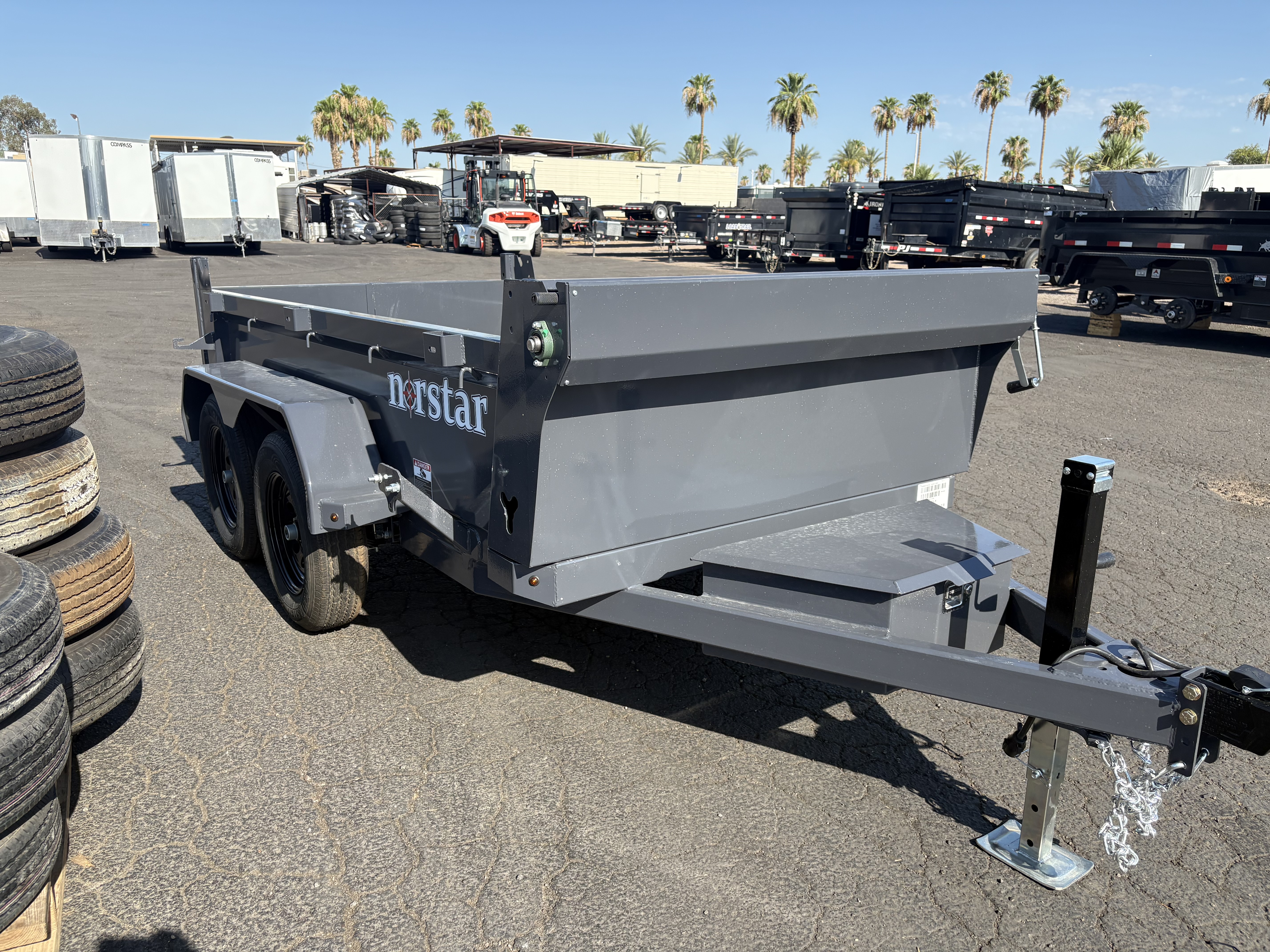 Norstar 10x60 Norstar Tandem Axle Dump, 7K GVWR, 20" Sides - Stock #NST1499 - Image 2 of 5