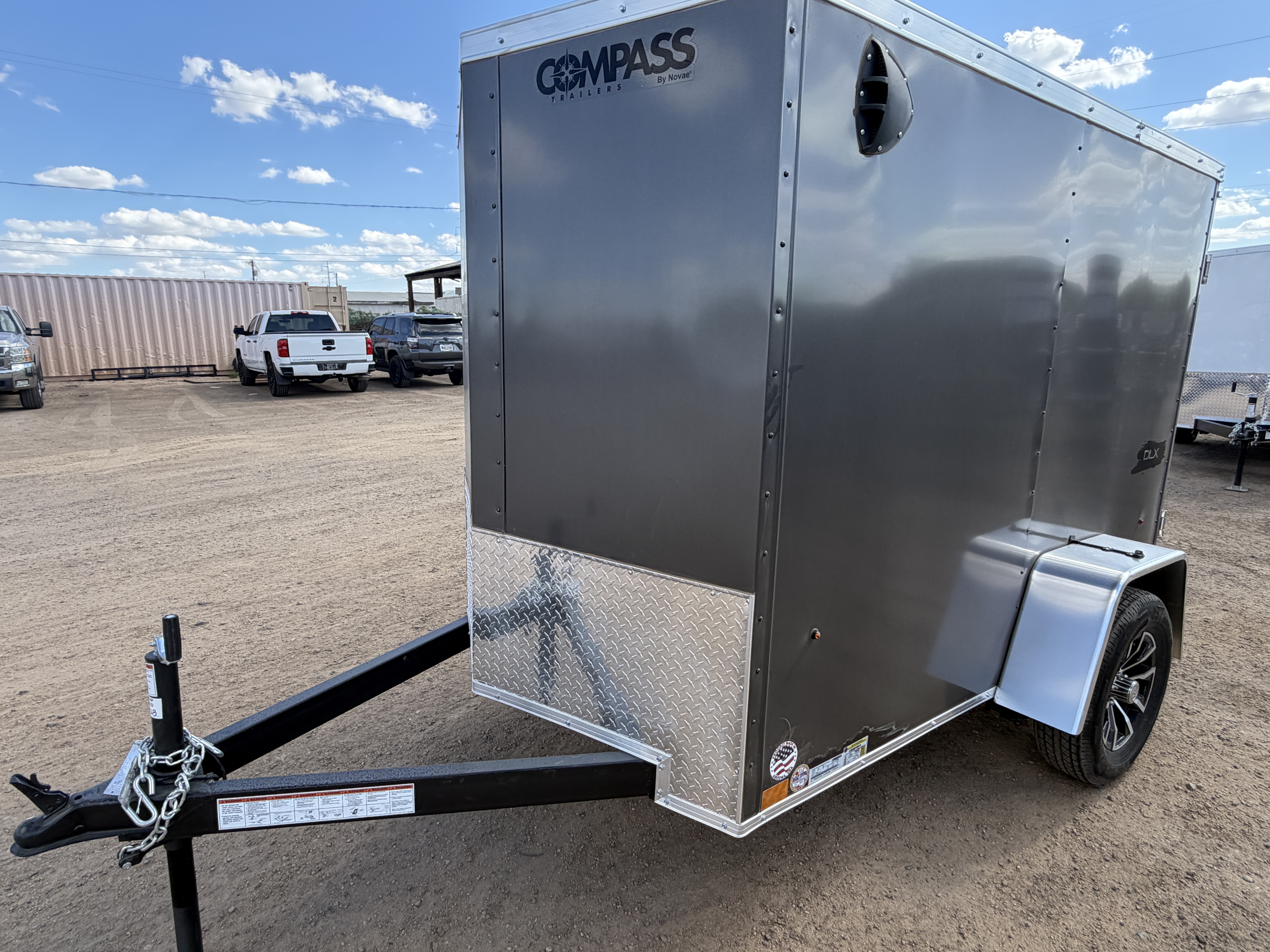 Compass 08x5 Indigo DLX, 3K GVWR, Ramp Door - Stock #CMP2823 - Image 2 of 7