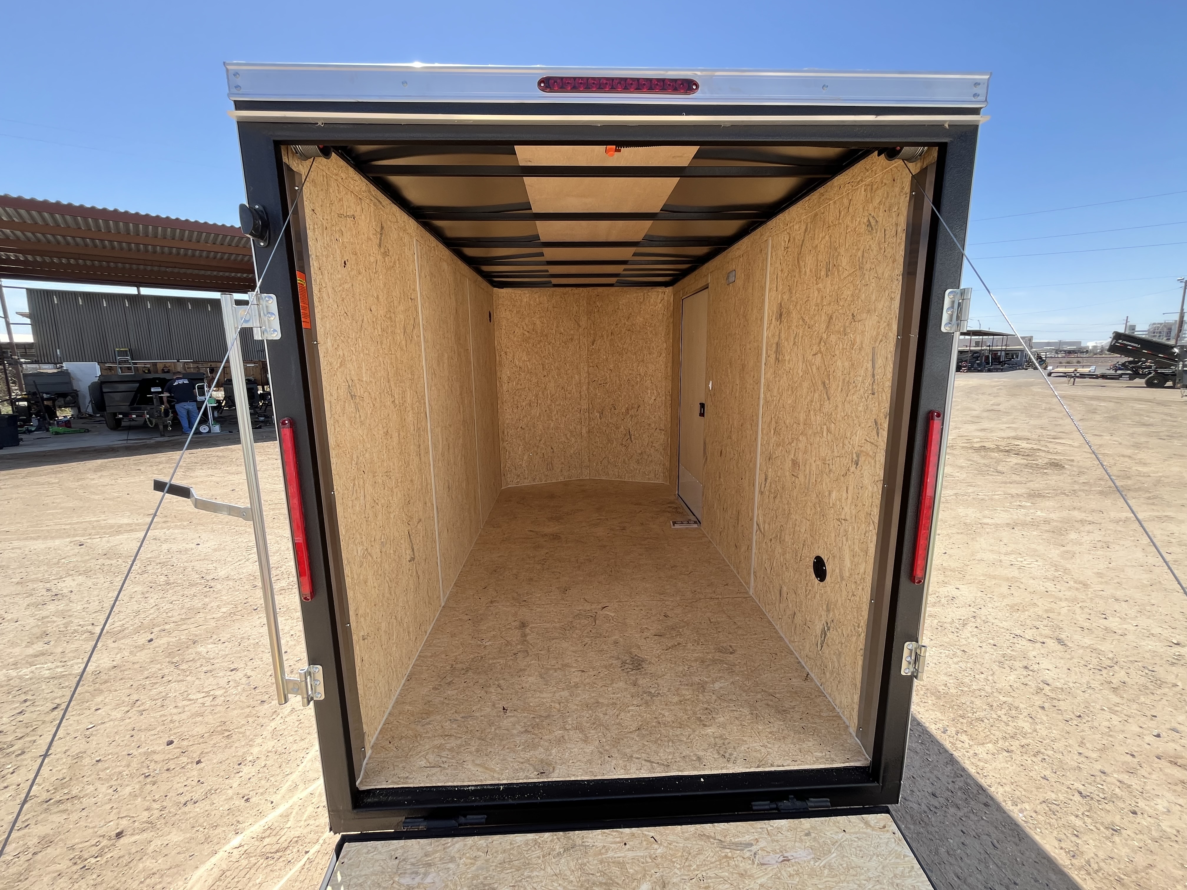 Compass 12x6 Indigo DLX, 3K GVWR, Ramp Door - Stock #CMP2859 - Image 7 of 10