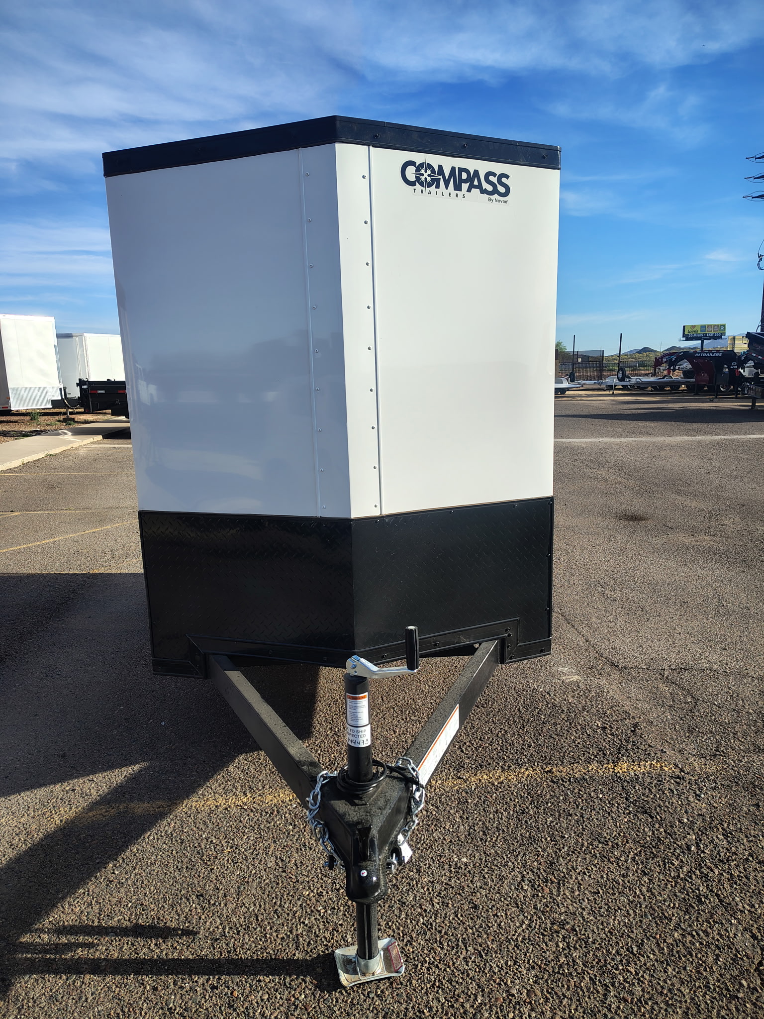Compass 08x5 Indigo DLX, 3K GVWR, Ramp Door - Stock #CMP2825 - Image 7 of 8