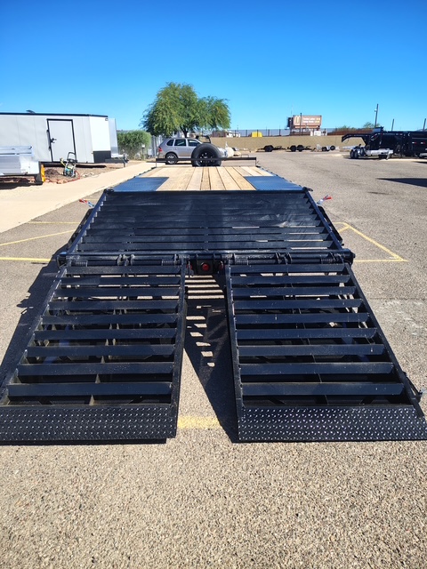 Norstar 22x102 Ironbull Tandem Axle,14K GVWR, Deckover, Rampage Ramps - Stock #NS511 - Image 5 of 5