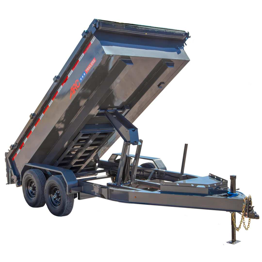 A-BDZ — Bumper Pull Scissor Lift Dump Trailer