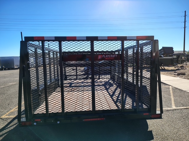 Sun Country Trailers 12X83 Landscape Deluxe, 4' Expanded Sides, 4' Ramp Gate, Tool Holders - Stock #PLC0930 - Image 2 of 5