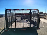 Sun Country Trailers 12X83 Landscape Deluxe, 4' Expanded Sides, 4' Ramp Gate, Tool Holders Stock #PLC0930 - Thumbnail 2