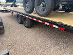 Norstar 24x102" IronBull Tandem Axle, 14K GVWR, Deckover Tilt, Scissor UPG Stock #NS587 - Thumbnail 4
