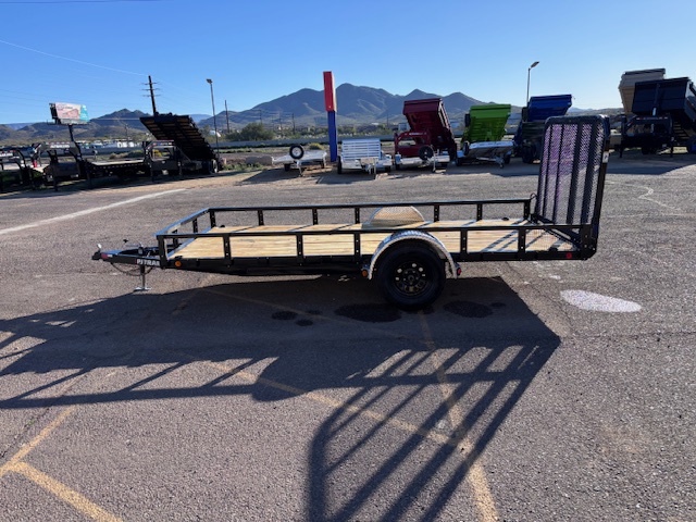 P.J. Trailers 14x72 Single Axle, 3K GVWR, Channel Utility - Stock #PPJ11006 - Image 1 of 5