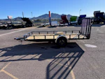 P.J. Trailers 14x72 Single Axle, 3K GVWR, Channel Utility Stock #PPJ11006 - Thumbnail 1