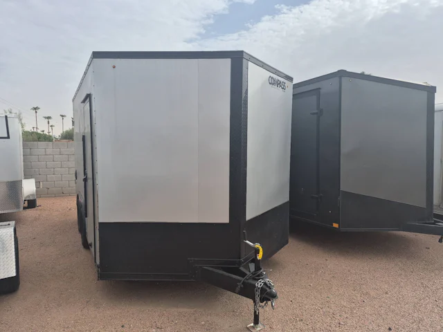 Compass 8.5x14 Ramp door