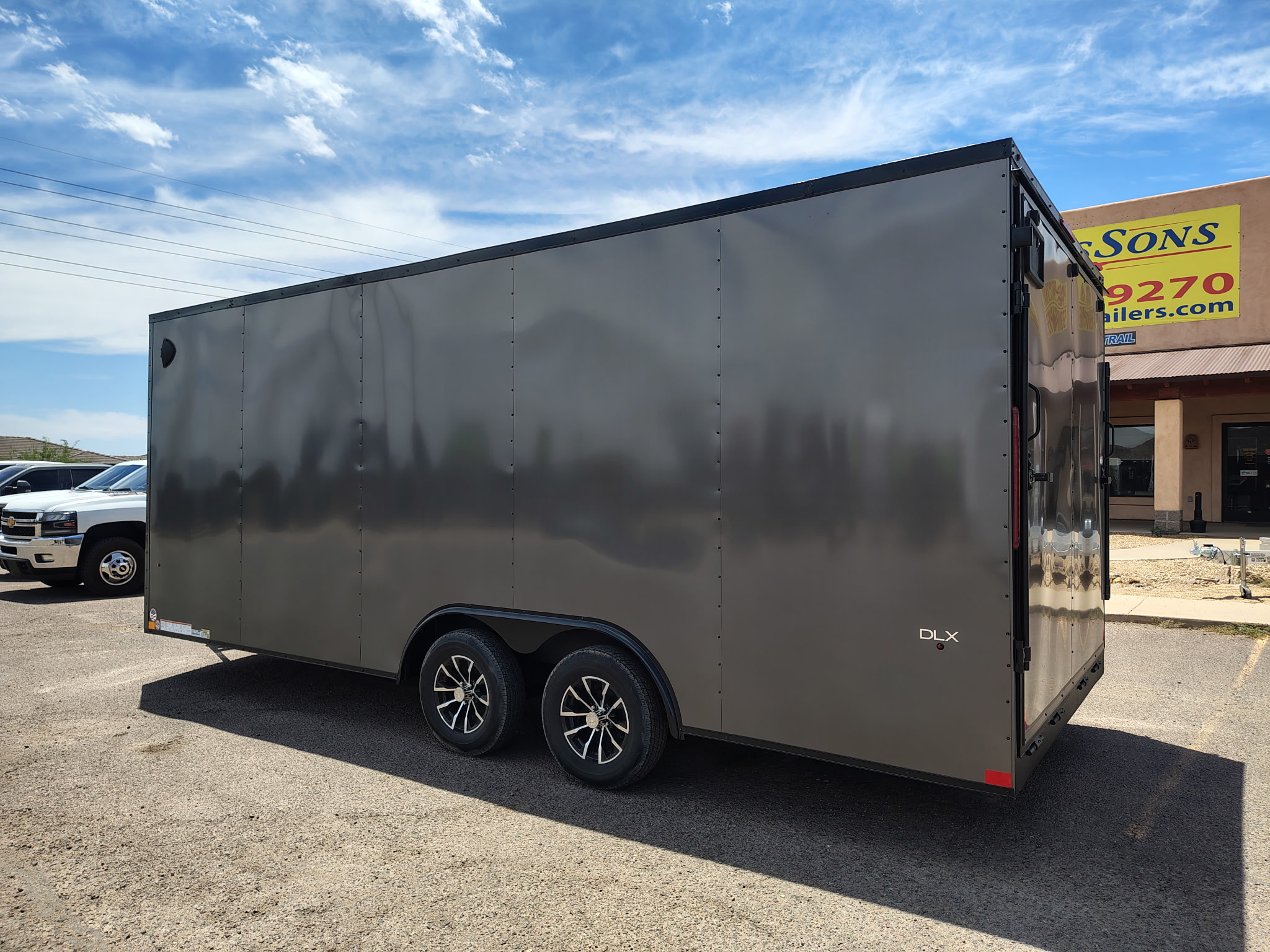Compass 20x8.5 Indigo DLX, 7K GVWR,Ramp Door - Stock #CMP2866 - Image 3 of 8