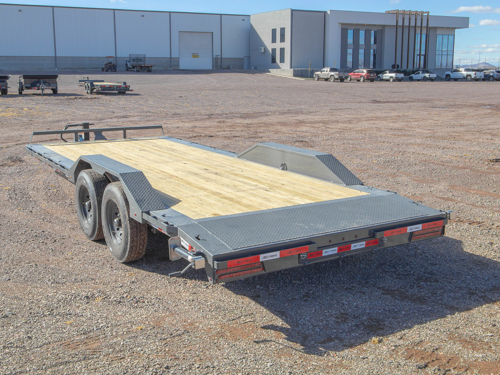 A-BEW — Bumper Pull Superwide Equipment Trailer - Image 6