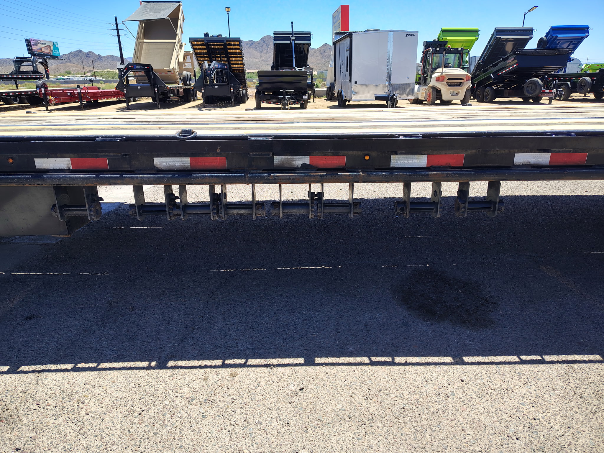 P.J. Trailers 40' Low-Pro Flatdeck w/ Duals, Air Ride, Elec/Hyd Disc brakes, 25K GVWR - Stock #USD8810 - Image 11 of 11