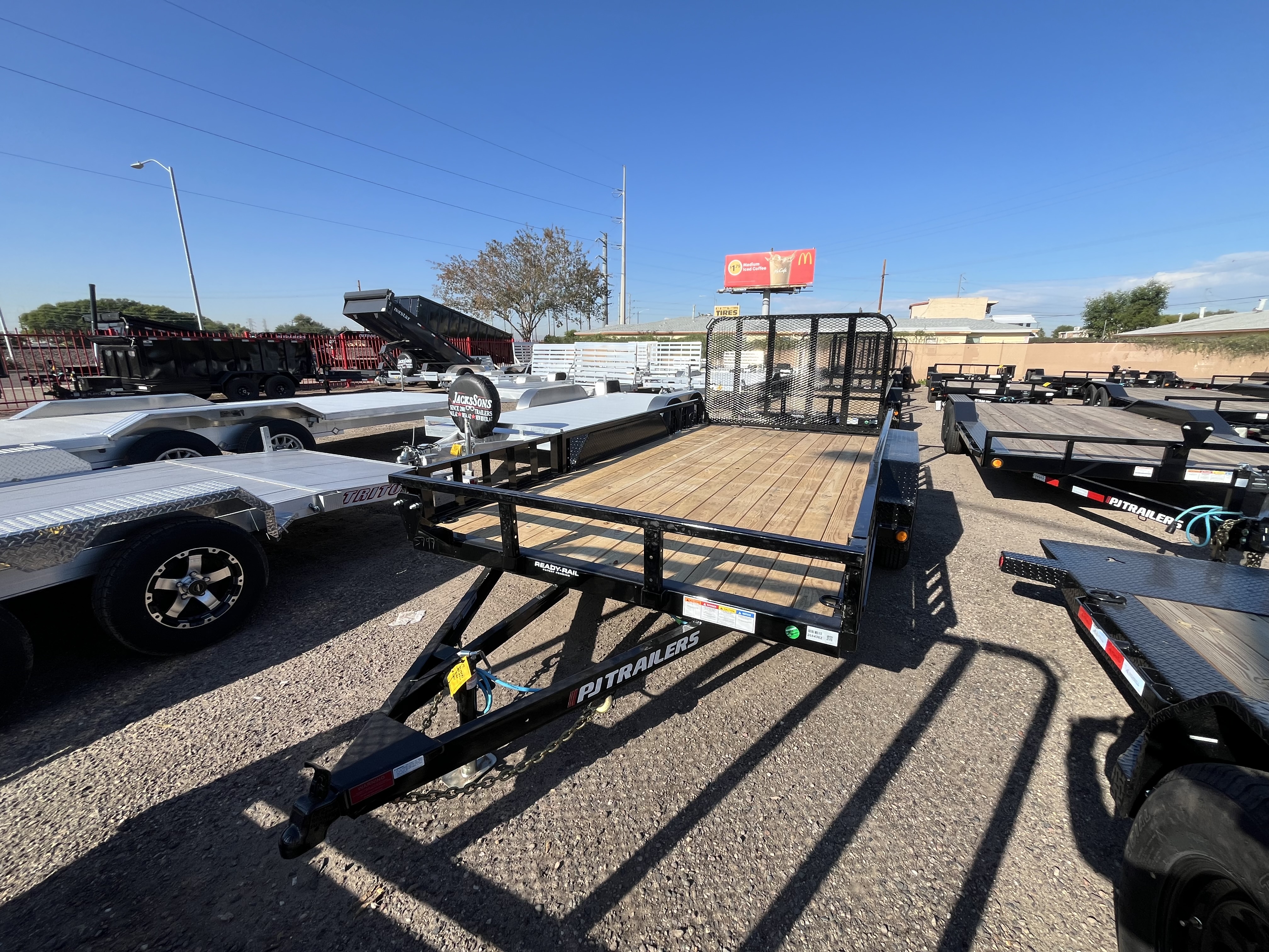 P.J. Trailers 14x83 Tandem Axle, 7K GVWR, Channel Utility, ATV - Stock #PPJ10932 - Image 5 of 5