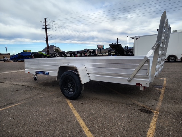 Aluma 12x68 All Aluminum, 3K GVWR, Single Axle, (6812H-ESA-S-TG) - Stock #ALU323 - Image 5 of 5