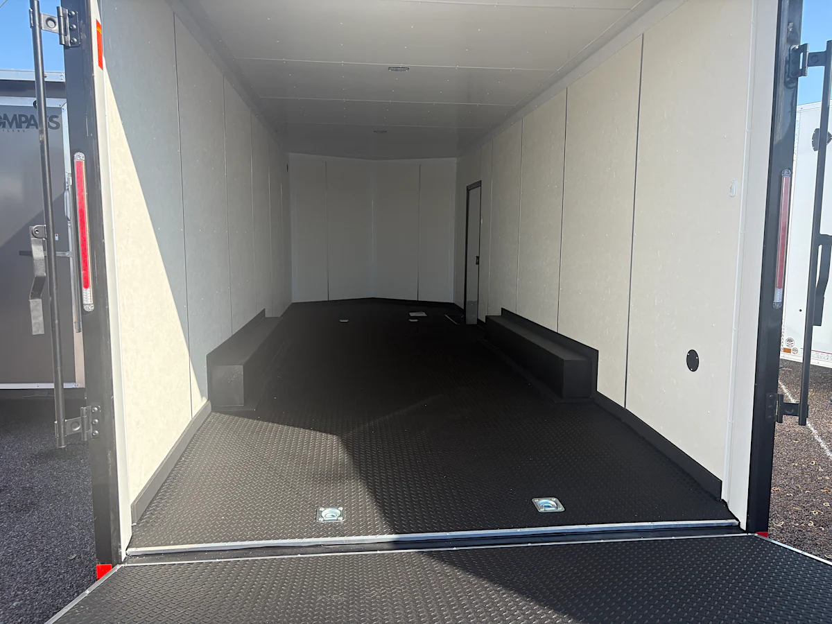 Compass 24x8.5 Jasper SE Car Hauler, 10K GVWR, Ramp Door - Stock #CMP2950 - Image 1 of 6 Compass 24x8.5 Jasper SE Car Hauler, 10K GVWR, Ramp Door - Stock #CMP2950 - Image 1 of 6
