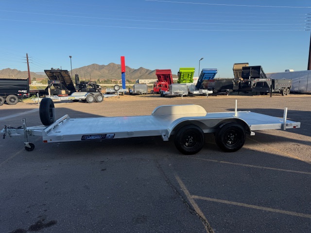 Aluma 18x82 All Aluminum, 7K GVWR, Tandem Axle - 8218ESA-TA-EL-R-RTD - Stock #ALU333 - Image 4 of 6